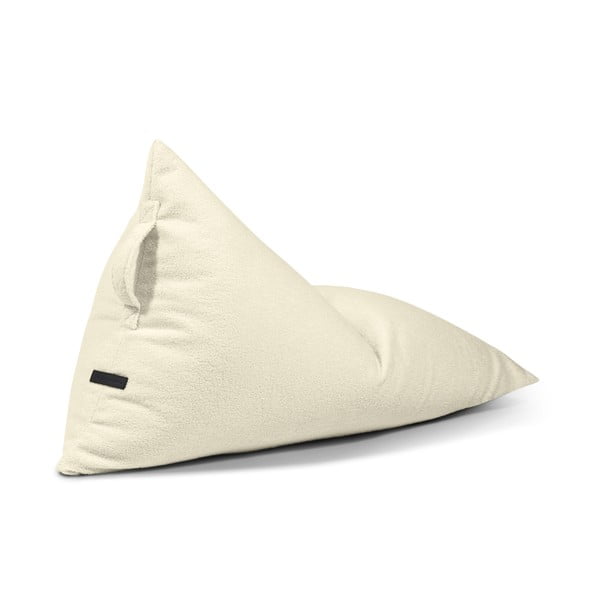 Krémový dětský sedací vak z textilie bouclé Razzy – SLOWDOWN-image-2