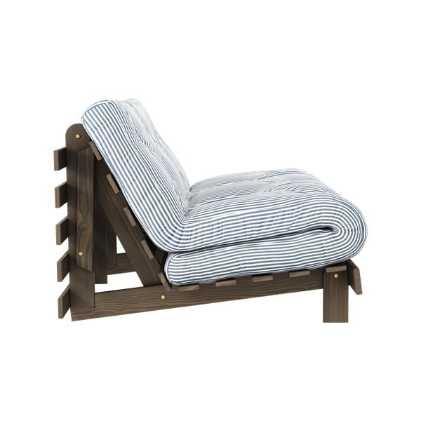 Bílá/světle modrá rozkládací pohovka 140 cm Roots – Karup Design-image-1