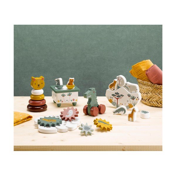 Dřevěná hračka Sweet Savane – Bébé Douceur-image-1
