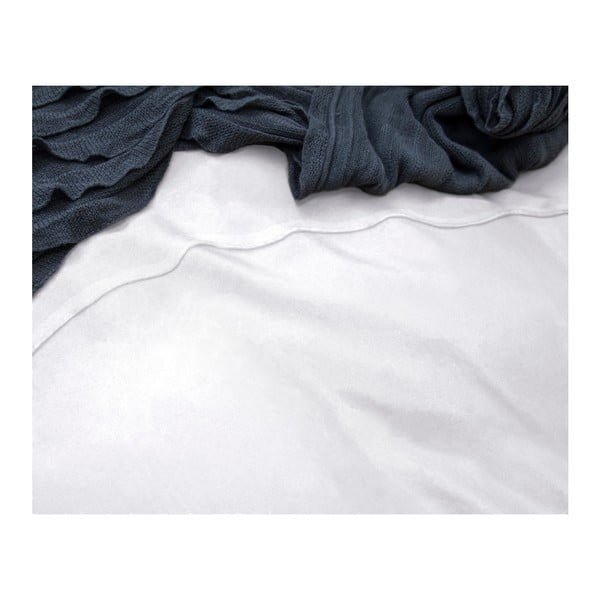 Bílé povlečení z mikroperkálu na jednolůžko Sleeptime Monte Carlo, 140 x 200 cm-image-3