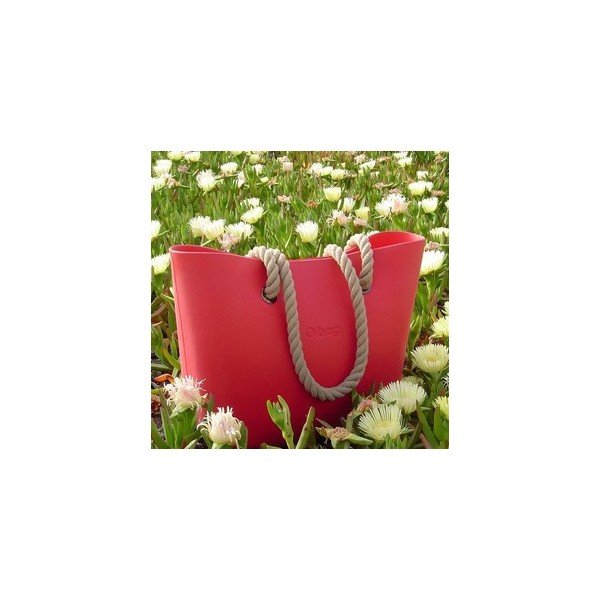 Taška O bag s černými uchy, magenta-image-1