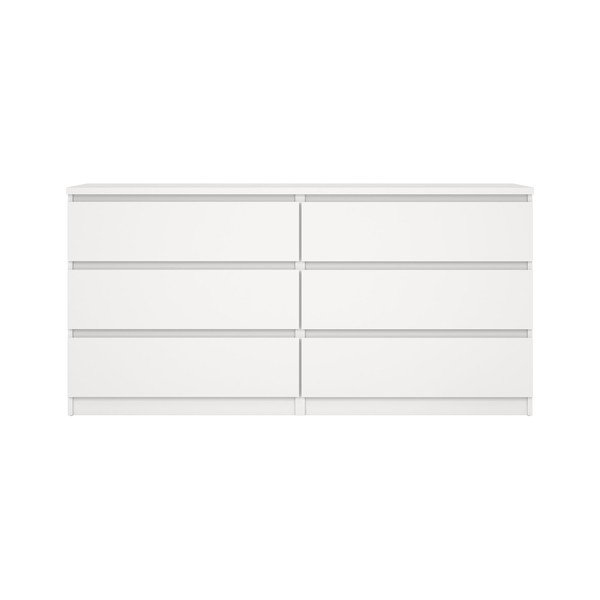 Bílá komoda 154x76x50 cm Naia – Tvilum-image-2