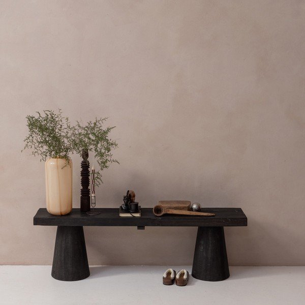 Tmavě hnědá lavice Clyde – WOOOD-image-3