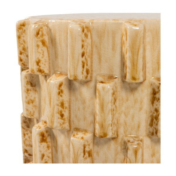 Keramický kulatý odkládací stolek ø 35 cm Axu – WOOOD-image-4