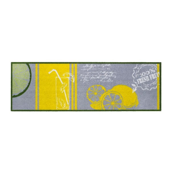 Kuchyňská rohožka Hamat Lemonade, 50 x 150 cm