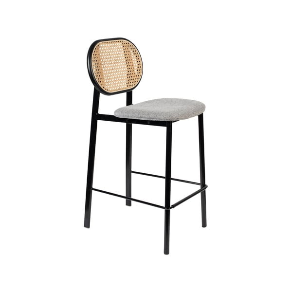 Černá/světle šedá barová židle 94 cm Spike – Zuiver