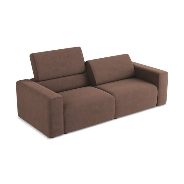 Růžová modulární pohovka 224 cm Kalea – Makamii-image-1
