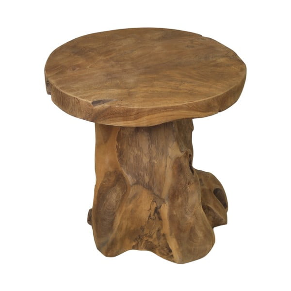 Odkládací stolek z teakového dřeva HSM collection Kruk Root