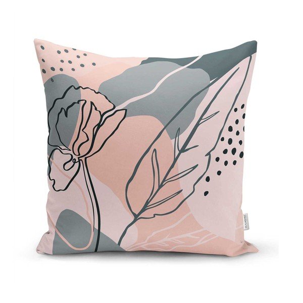 Sada 4 dekorativních povlaků na polštáře Minimalist Cushion Covers Draw Art, 45 x 45 cm-image-2
