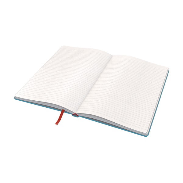 Modrý zápisník s hebkým povrchem Leitz, 80 stran-image-3