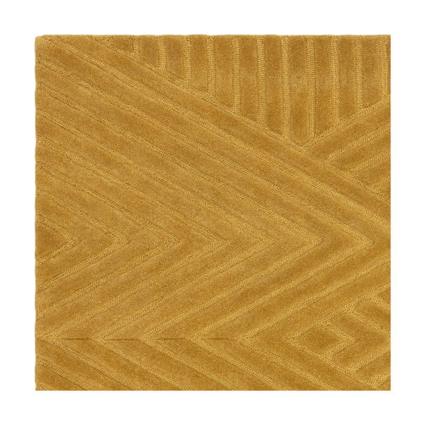 Okrově žlutý vlněný koberec 120x170 cm Hague – Asiatic Carpets-image-3