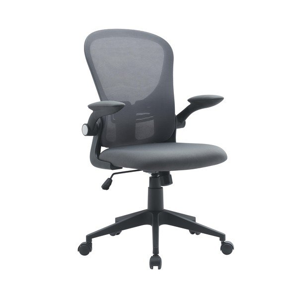 Šedá čalouněná kancelářská židle Kempton – Yes Everyday