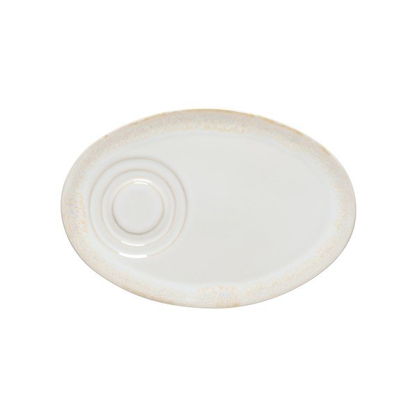 Bílý kameninový podšálek Grespresso – Costa Nova