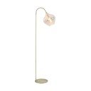 Stojací lampa ve zlaté barvě (výška 160 cm) Rakel – Light & Living