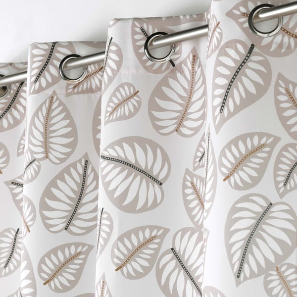 Béžový závěs 140x280 cm Alma – douceur d'intérieur-image-1