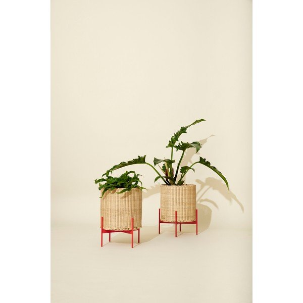 Ratanový květináč ø 30 cm Splint – Hübsch-image-1