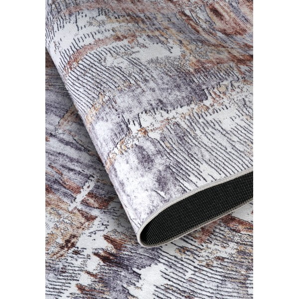 Šedý koberec 200x290 cm Malard Copper Gold – Elle Decoration-image-3