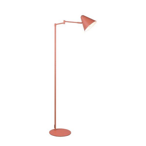 Oranžová stojací lampa s ohybatelnou konstrukcí (výška 126,5 cm) Cosima – Trio-image-4
