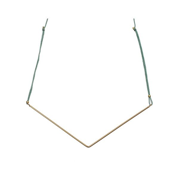 Náhrdelník Chevron Sage-image-1
