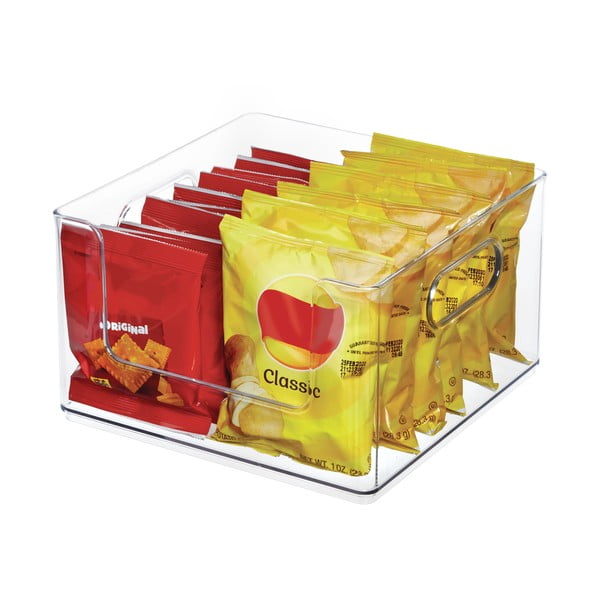 Transparentní úložný box iDesign The Home Edit, 25.4 x 25.4 cm-image-3