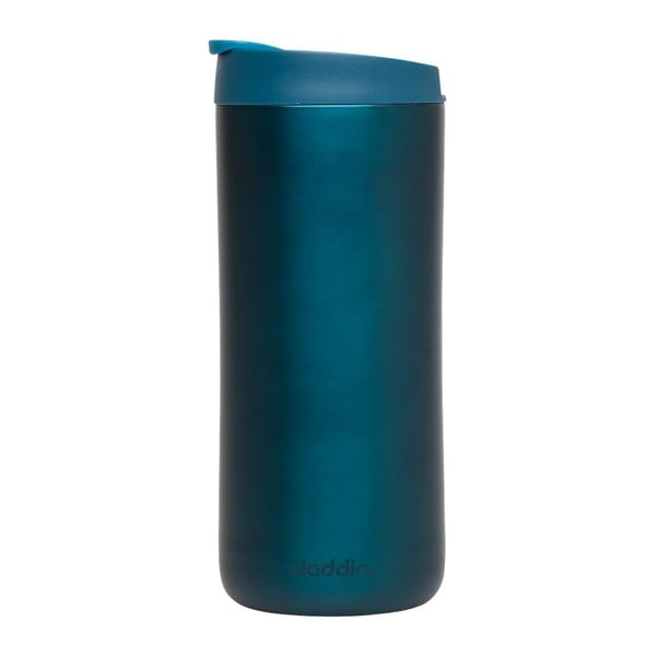 Petrolejově zelený termohrnek Aladdin Flip-Seal™, 350 ml
