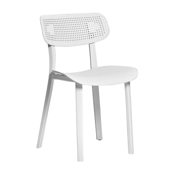 Sada 4 bílých jídelních židlí Marckeric Eleni-image-1