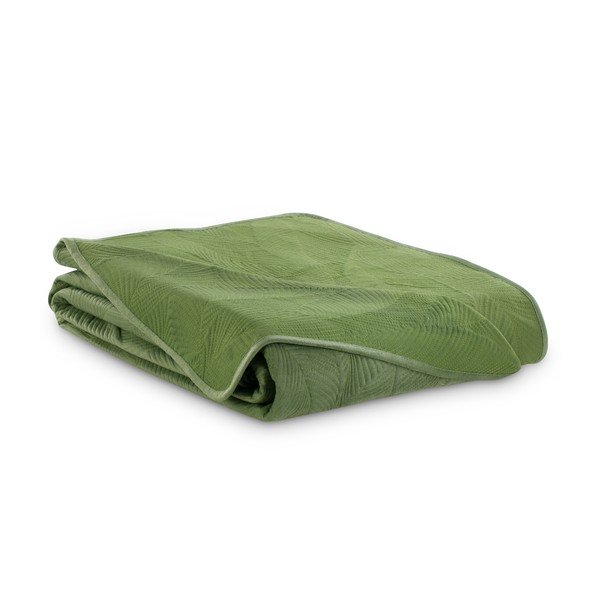 Zelený přehoz na dvoulůžko 240x260 cm Palsha – AmeliaHome-image-2