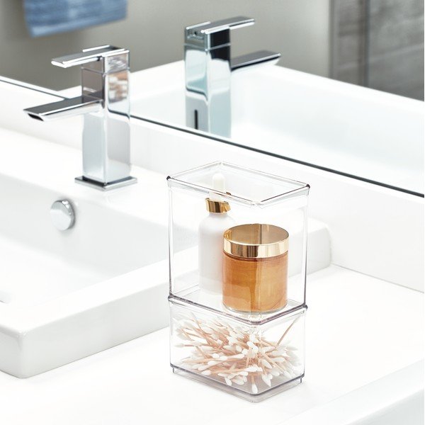 Transparentní úložný box iDesign The Home Edit, 7,9 x 11,9 cm-image-1