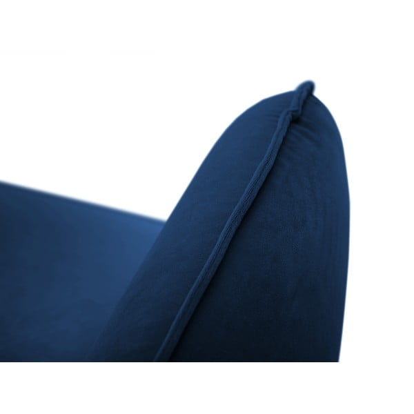 Modrá sametová pohovka 200 cm Vienna – Cosmopolitan Design-image-4