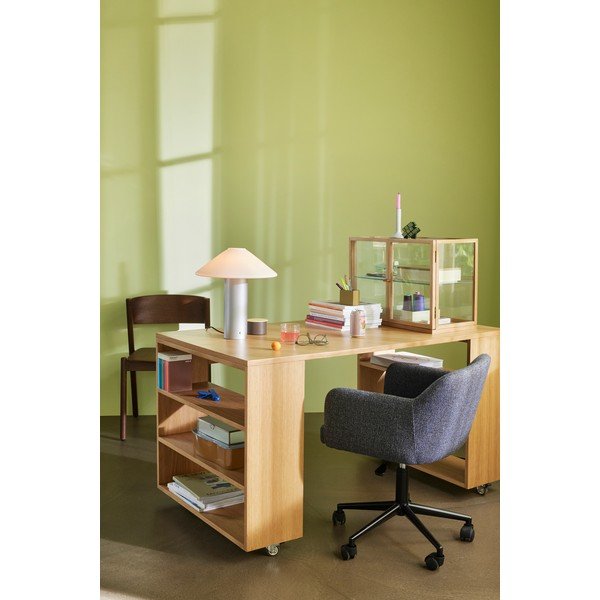 Vitrína v dekoru dubu v přírodní barvě 60x42x32 cm Poetic – Hübsch-image-3