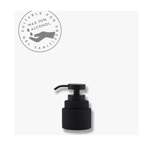 Černý keramický dávkovač mýdla 200 ml Shades – Mette Ditmer Denmark