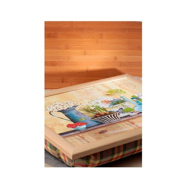 Podnos s měkkým polštářem, hnědý-image-2