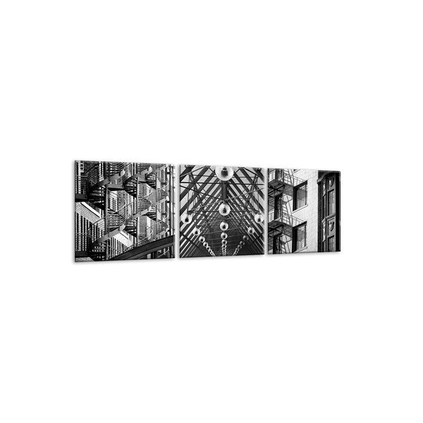 Sada 3 obrazů Styler Glasspik Set Industry-image-2