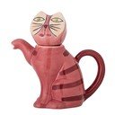 Růžová keramická konvice na čaj 500 ml Missy – Bloomingville