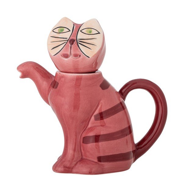 Růžová keramická konvice na čaj 500 ml Missy – Bloomingville