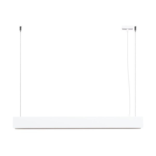 Bílé kovové LED závěsné svítidlo Nebula – Sollux