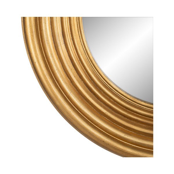 Nástěnné zrcadlo s dřevěným rámem 65x65 cm – Ixia-image-3