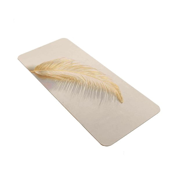 Světle hnědá koupelnová předložka 50x120 cm Angelica – douceur d'intérieur-image-4