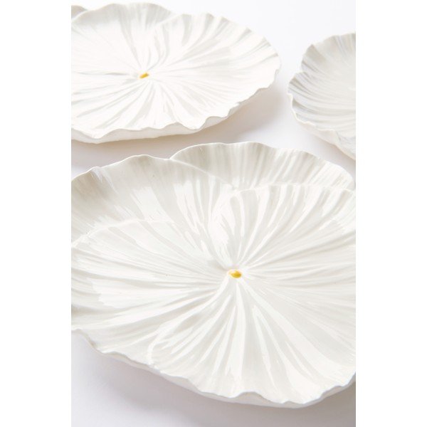 Bílé porcelánové talíře v sadě 4 ks Elva – Jotex-image-3