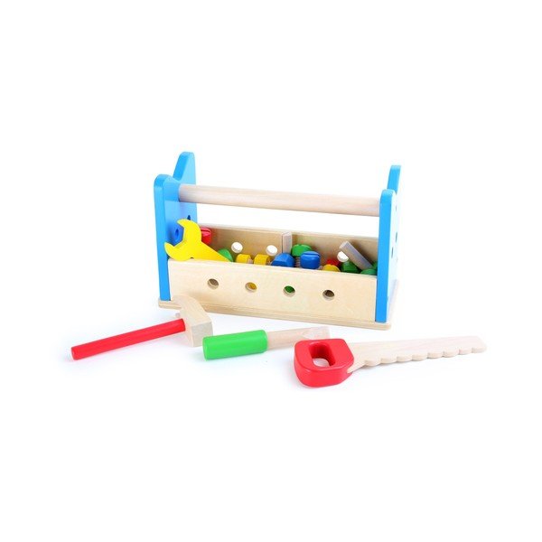 Set dřevěného nářadí na hraní Legler Toolbox-image-2
