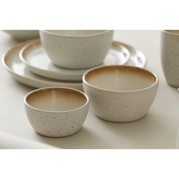 Béžová miska z kameniny 600 ml Gastro Cream – Bitz-image-1