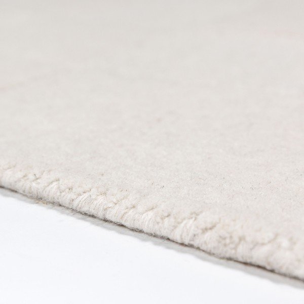 Slonovinový ručně tkaný vlněný koberec 200x290 cm Checkerboard – Flair Rugs-image-4