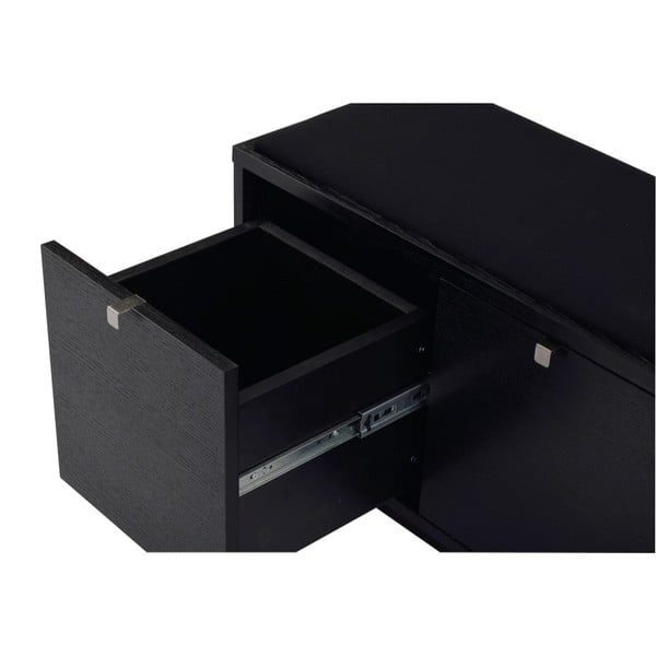 Černý botník s lavicí Confetti – Rowico-image-4