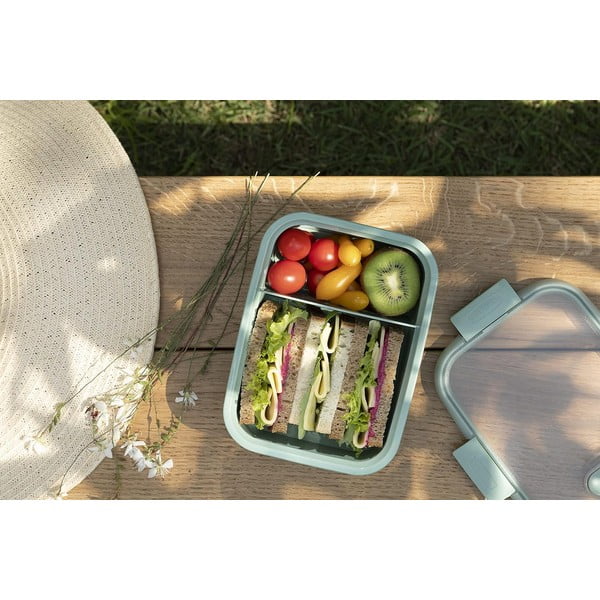 Zelený obědový box Curver To Go Dual, 900 ml-image-2