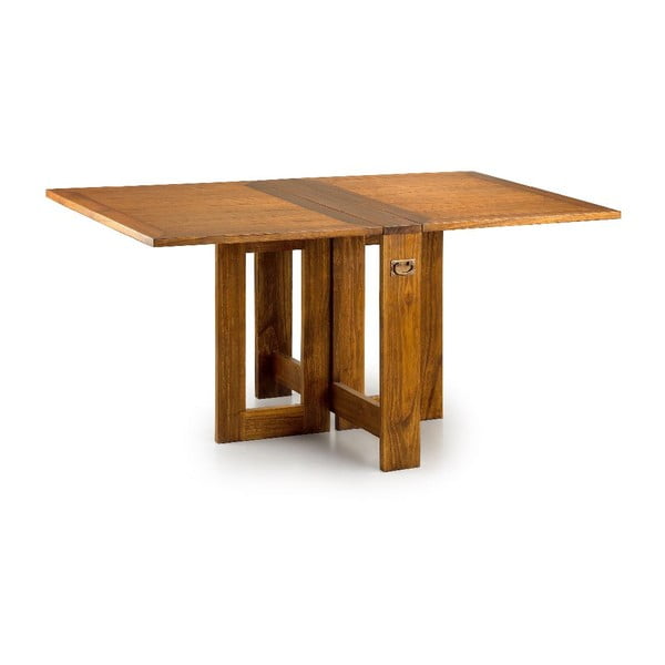 Skládací jídelní stůl ze dřeva Mindi Moycor Star, 165 x 50 cm