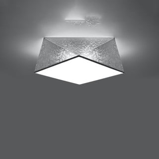 Stropní svítidlo ve stříbrné barvě 35x35 cm Koma – Nice Lamps