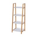 Bambusový koupelnový regál se 4 policemi Wenko Finja