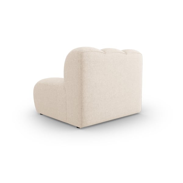 Krémový modul pohovky (středový díl) Lupine – Micadoni Home-image-4