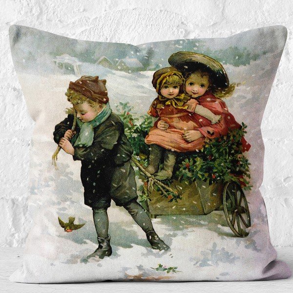 Povlak na polštář s vánočním motivem 43x43 cm – Mila Home-image-4