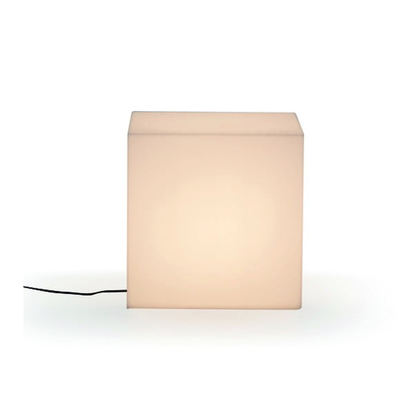 Bílé stínítko lampy PLM Barcelona Podium, 40 x 40 cm